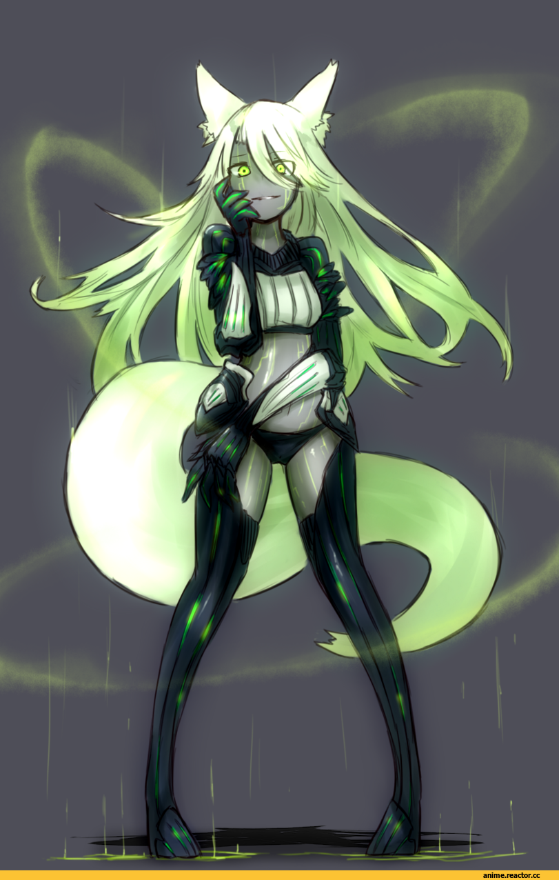 Kitsune, Animal Ears, Shirogane Usagi, Anime Original, Anime