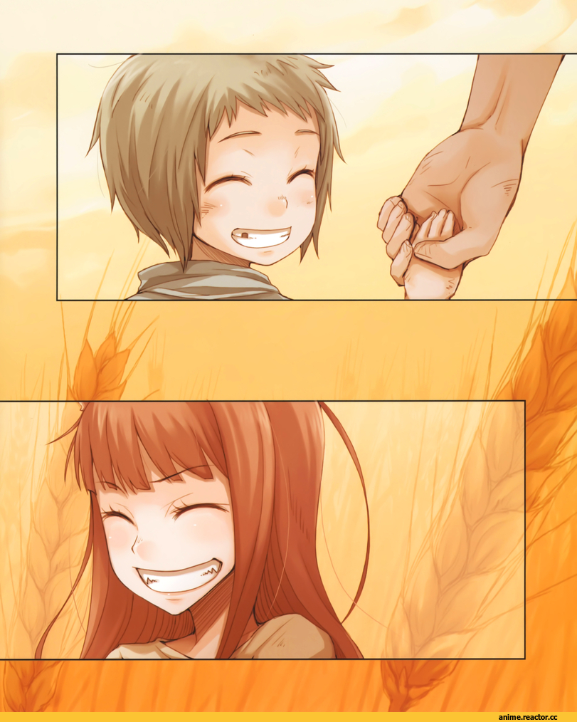 Holo, Spice and Wolf, Inumimi, Animal Ears, большие картинки, Кликабельно, Anime