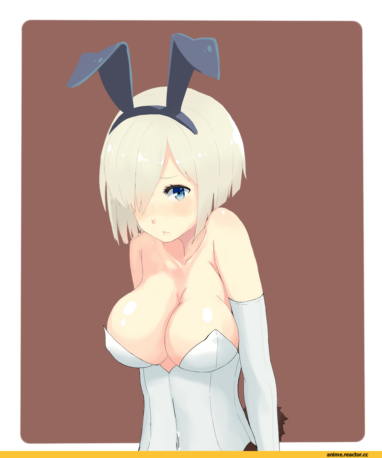 Kantai Collection, Hamakaze (Kantai Collection), Usagimimi, Animal Ears, Anime
