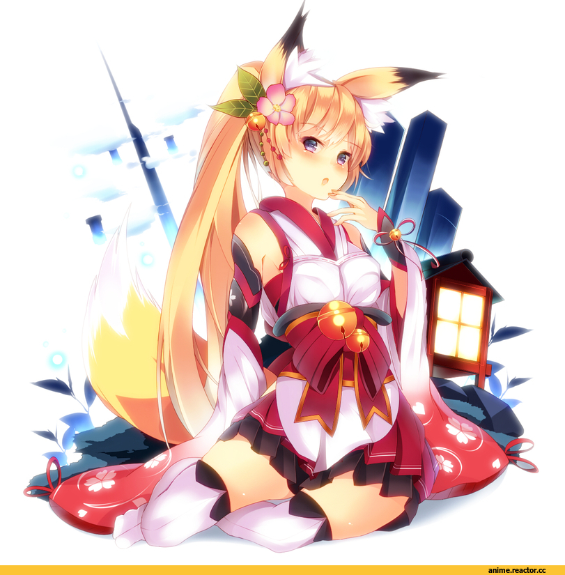 Anime Original, Animal Ears, Kitsune, Anime