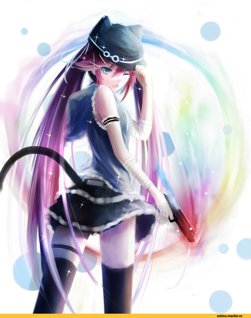 Anime Original, Неко, Animal Ears, Опасные Няшки, Anime Няши, Anime