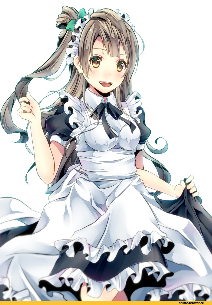 Minami Kotori, Maid, Anime