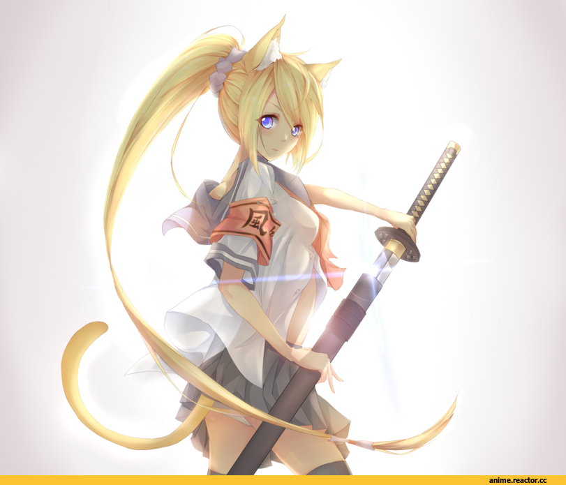 Anime Original, Неко, Animal Ears, Опасные Няшки, Anime Няши, Anime