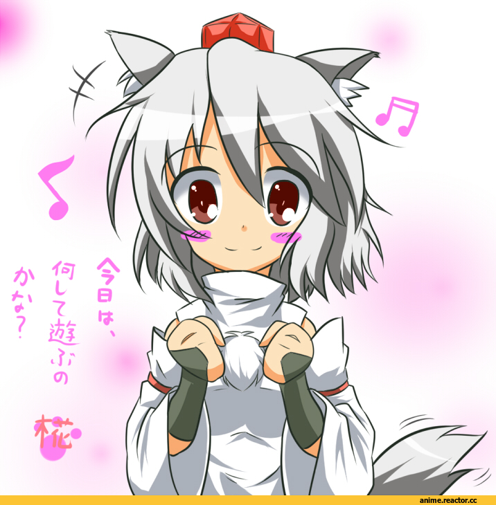 touhou, Inubashiri Momiji, Animal Ears, Inumimi, Anime