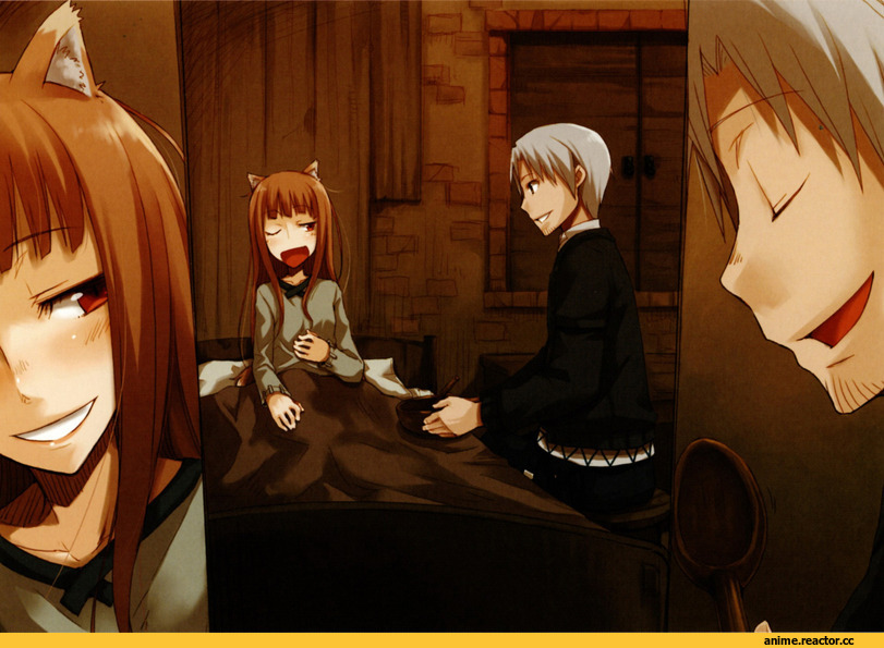 Spice and Wolf, Inumimi, Animal Ears, Horo, Kraft Lawrence, мимими, hd, Anime