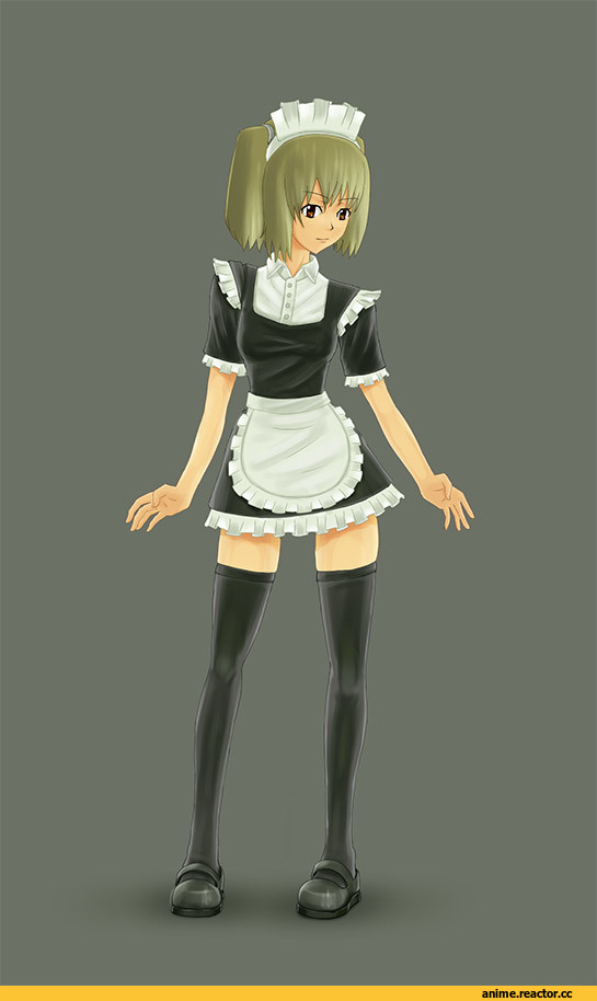 Anime Art, Maid, Anime