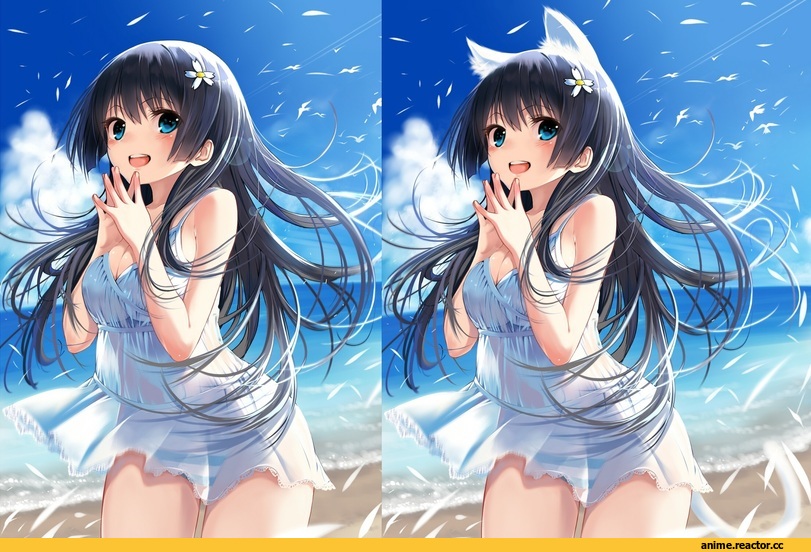 ToAru, Saten Ruiko, Неко, Animal Ears, Anime
