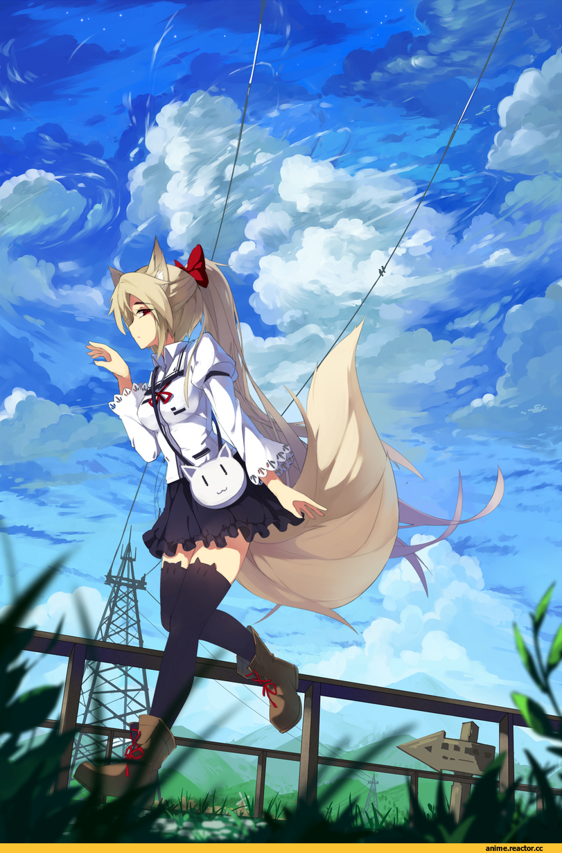 Animal Ears, baisi shaonian, Anime Original, Kitsunemimi, Anime