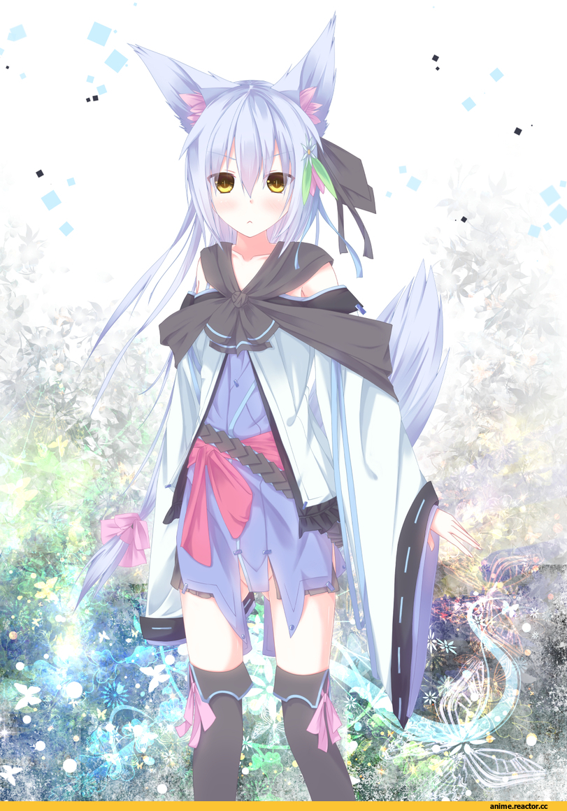 Anime Original, Kitsune, Animal Ears, Anime