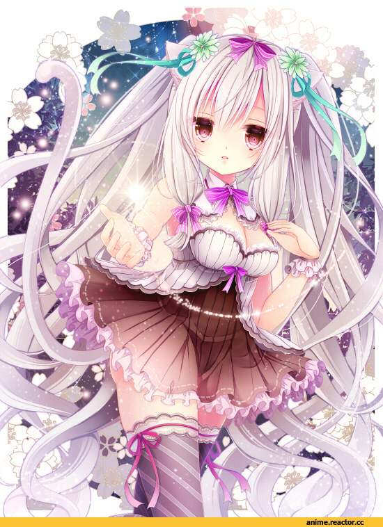 Anime Original, Неко, Animal Ears, Anime