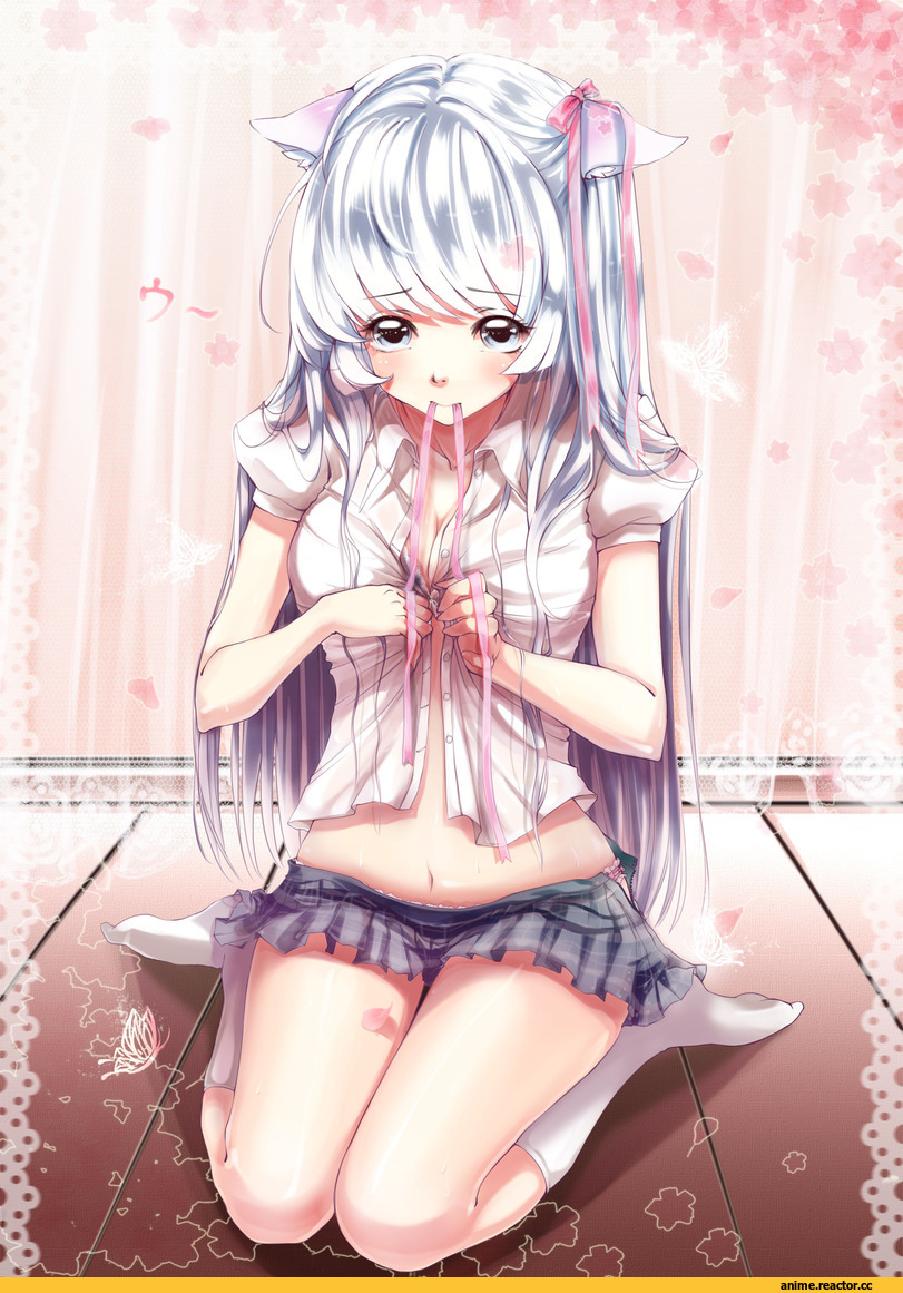 Anime Original, Неко, Animal Ears, Anime
