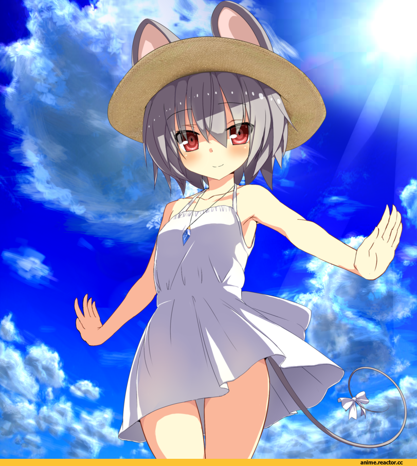 Touhou Project, Nazrin, Nezumimimi, Animal Ears, Anime