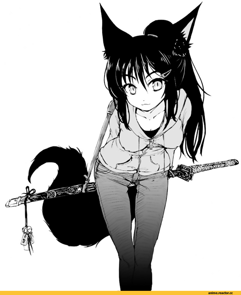 Anime Original, Kitsune, Animal Ears, Anime