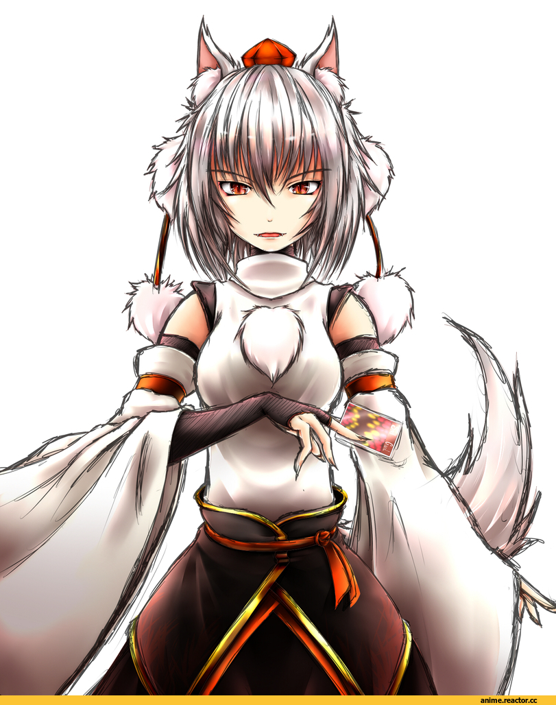 touhou, Inubashiri Momiji, Inumimi, Animal Ears, Anime