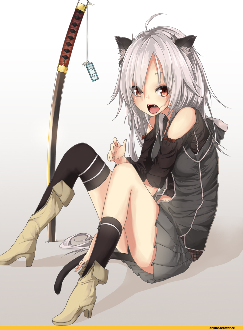 Anime Original, Неко, Animal Ears, Опасные Няшки, Anime Няши, Anime