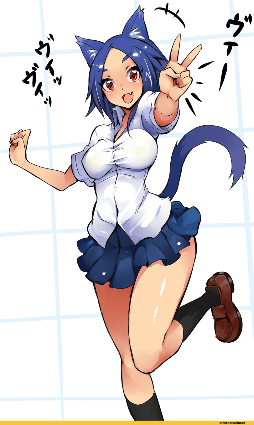 Anime Original, Неко, Animal Ears, Anime
