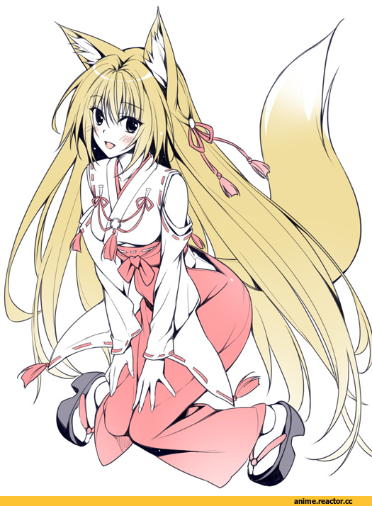 Anime Original, Animal Ears, Kitsune, Anime