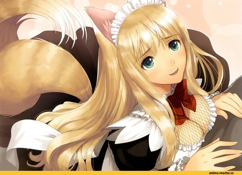 Tony Taka, Anime Original, Shining Hearts, rouna, Kitsune, Animal Ears, Anime
