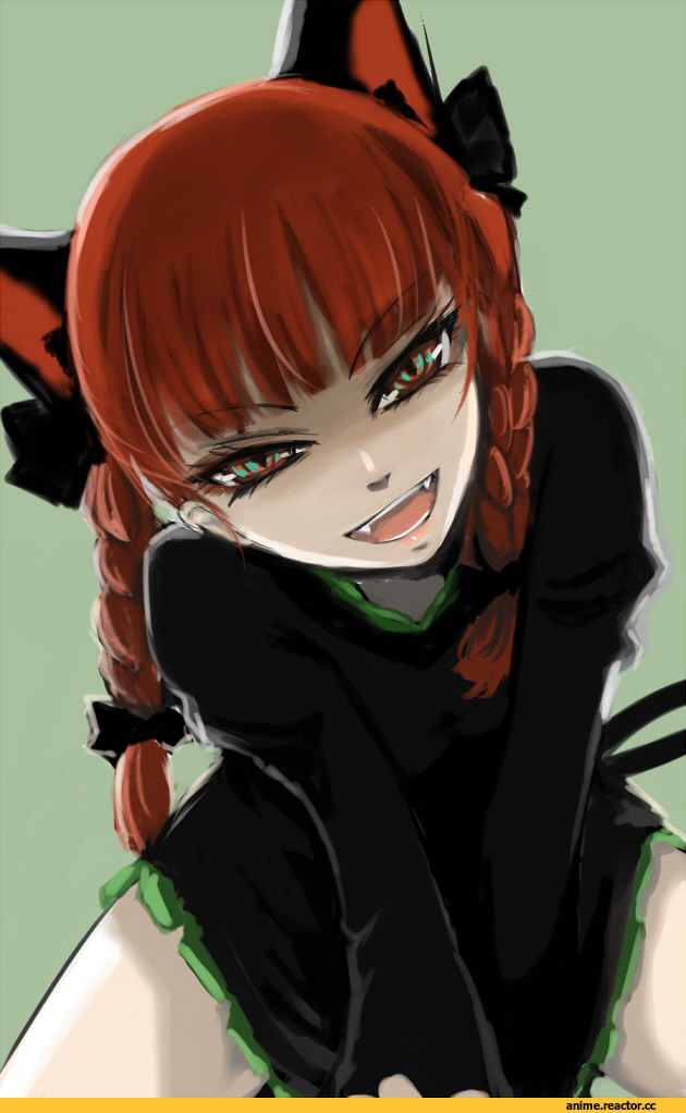 Kaenbyou Rin, Touhou Project, Animal Ears, Nekomata, Anime