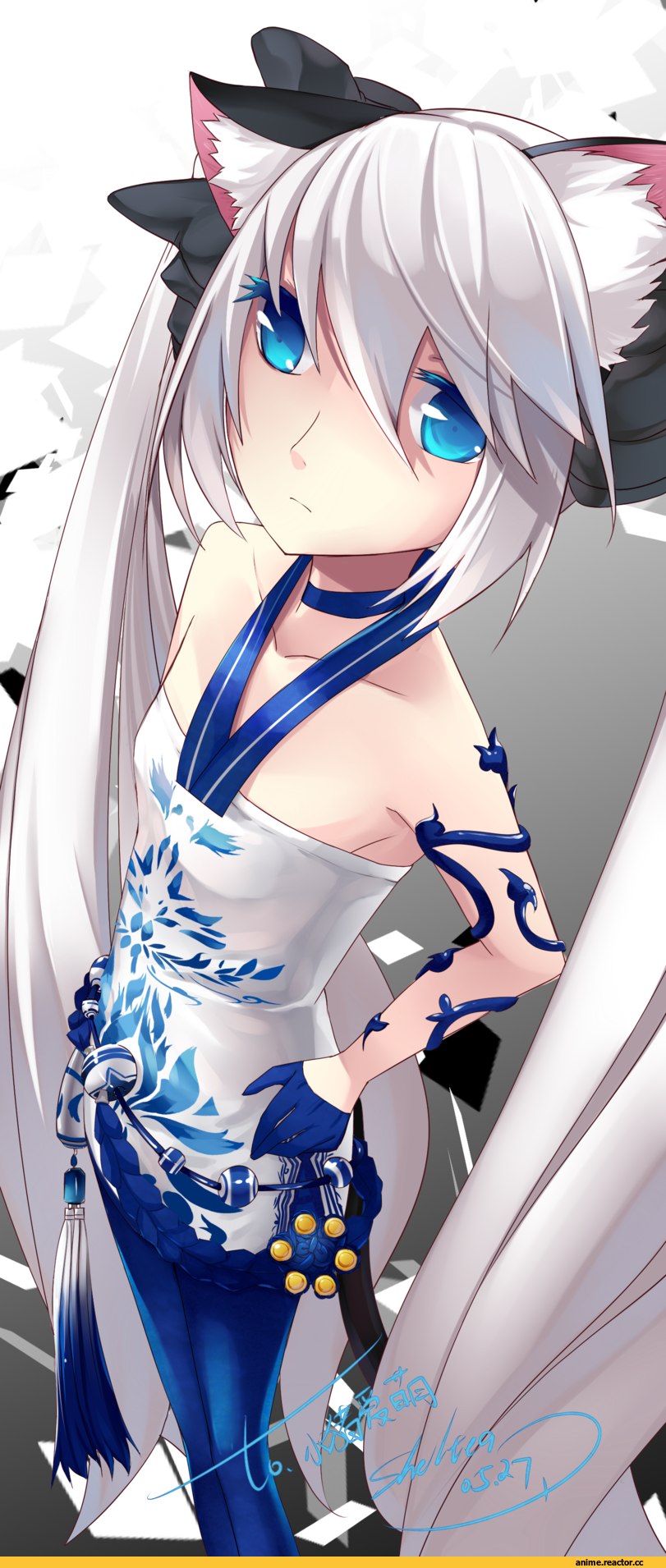 Anime Original, Animal Ears, neko, Blade & Soul, Игры, Anime