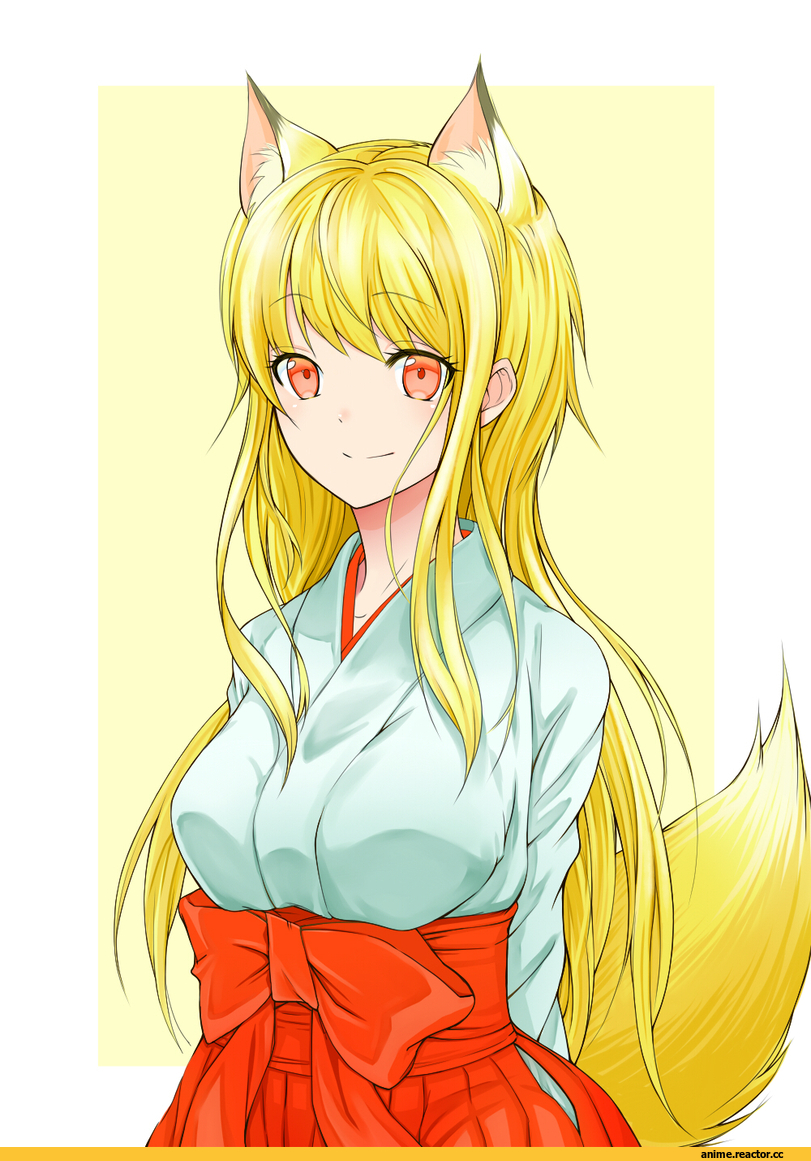 Anime Original, Kitsune, Animal Ears, Anime