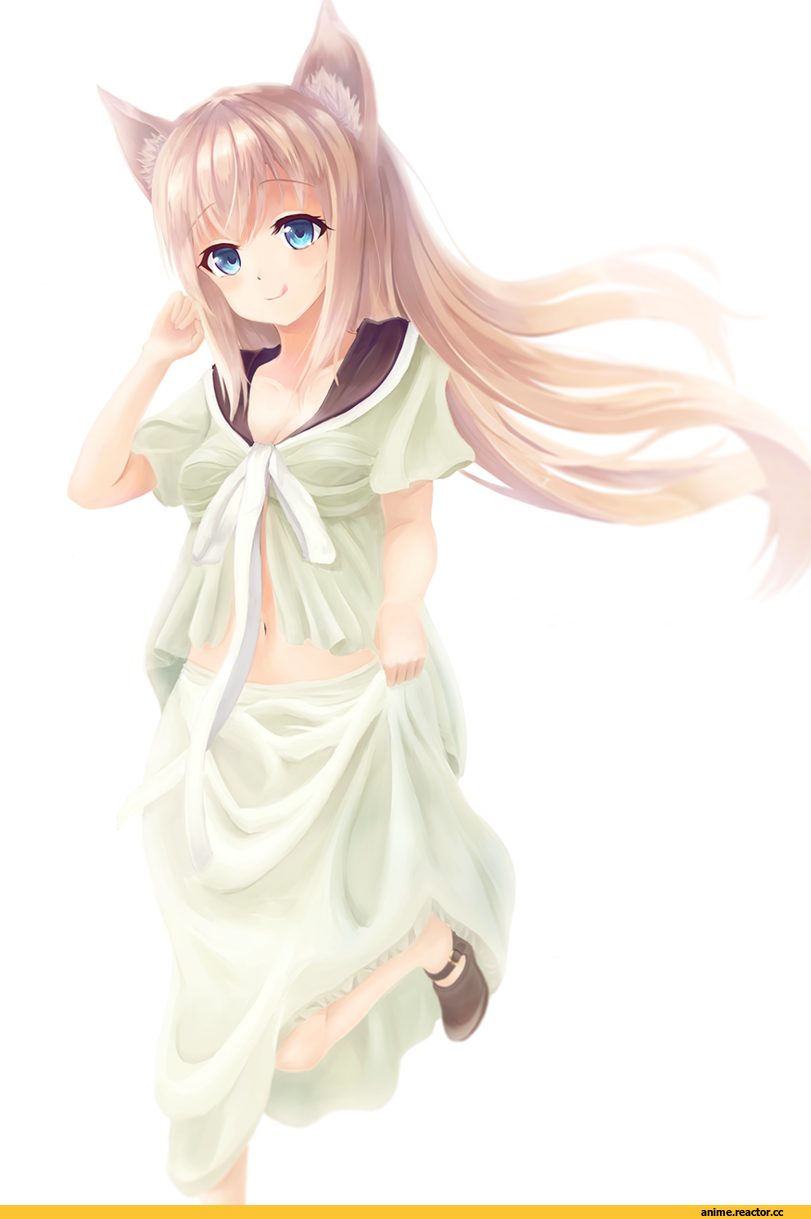 Anime Original, Animal Ears, Kitsune, Anime