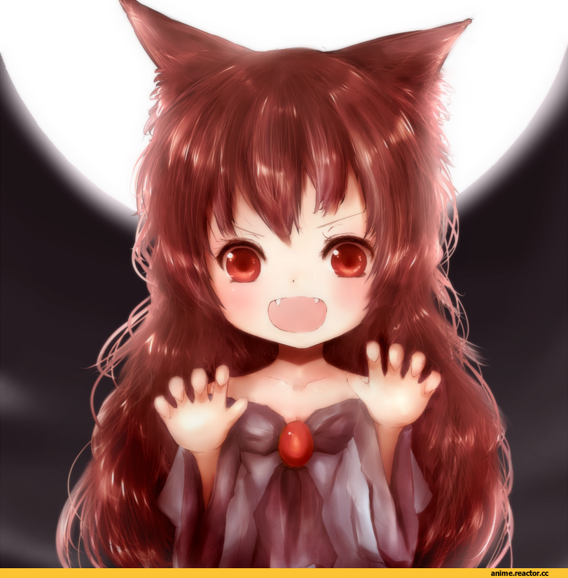 Touhou Project, Imaizumi Kagerou, Inumimi, Animal Ears, под катом еще, Anime