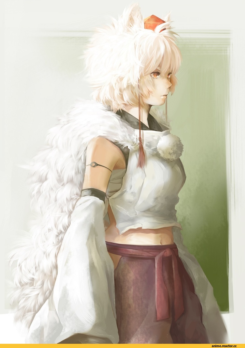 Inubashiri Momiji, Touhou Project, Animal Ears, Inumimi, Anime