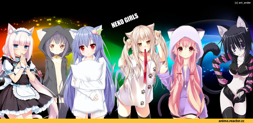 neko, Animal Ears, тян, Photoshop, сделал сам, Anime
