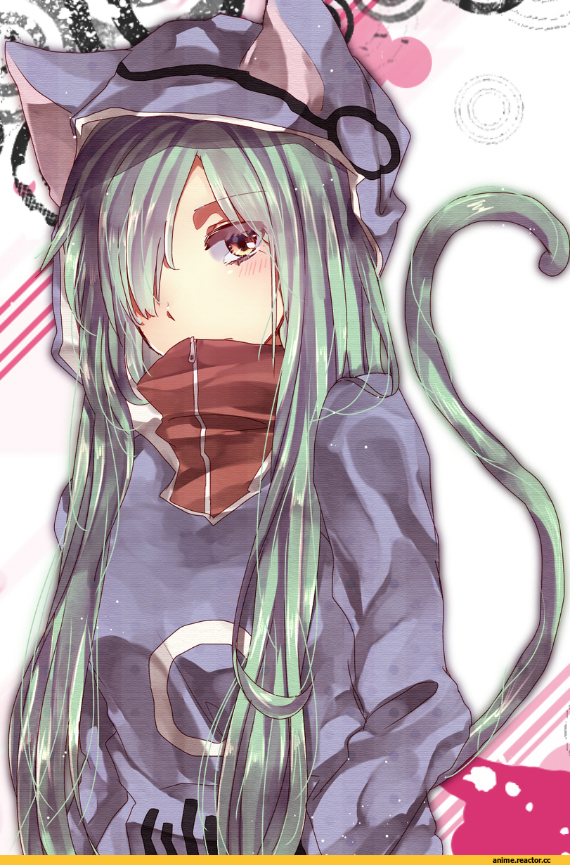 Mekaku City Actors, Vocaloid, Kido Tsubomi, neko, Animal Ears, Anime