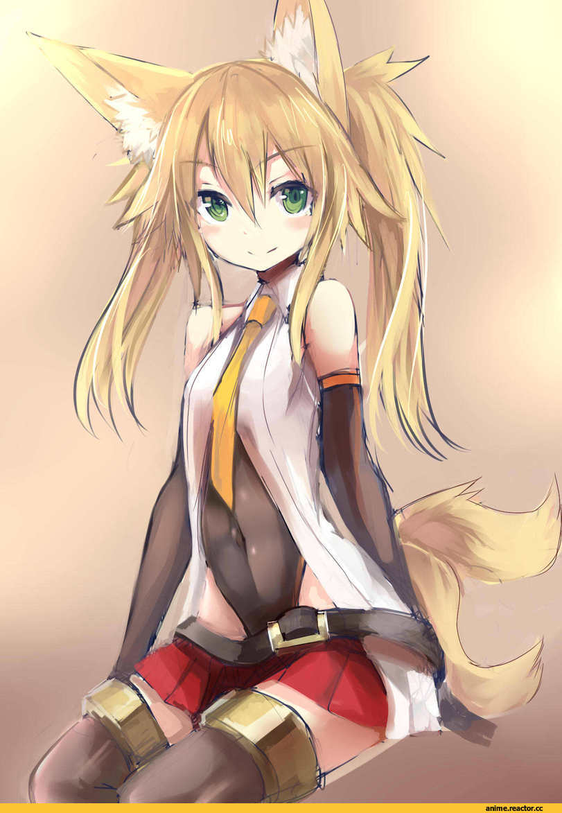 kokonoe tsubaki, Kitsune, Animal Ears, Anime Original, Anime