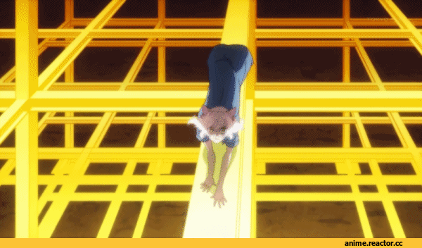 Black Hanekawa, Monogatari (Series), neko, Animal Ears, anime gif, залипалово, Anime