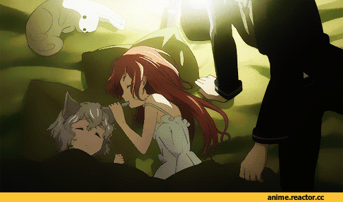 Black Bullet, anime gif, Неко, Animal Ears, Anime