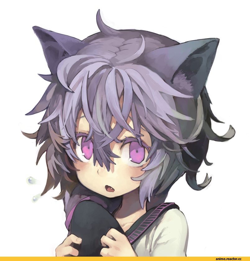 Black Bullet, Midori Fuse, Animal Ears, Неко, Anime
