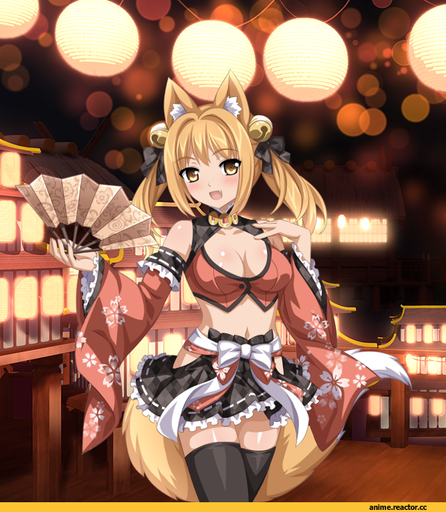 Sakurano Maeko, Sakura Spirit, Kitsune, Animal Ears, Foreign VN, аниме