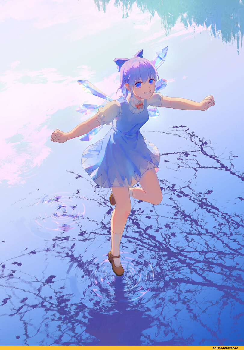 Cirno, Touhou Project, jessicaxx, Anime
