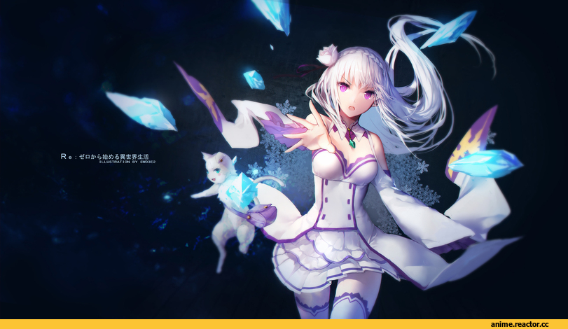 Swd3e2, Anime Art, Re start from zero different world living, Emilia (re zero), Re Zero Kara Hajimeru Isekai Seikatsu, Anime