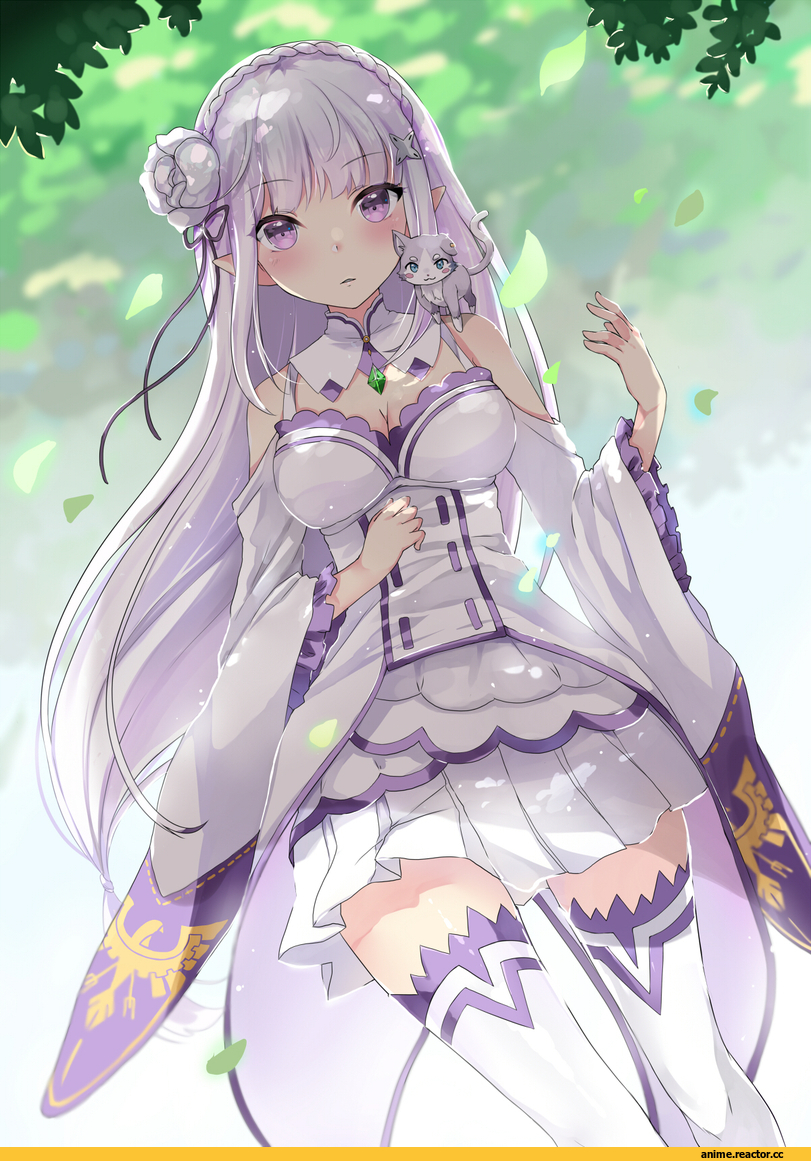 kaetzchen, Re Zero Kara Hajimeru Isekai Seikatsu, Emilia (re zero), Anime