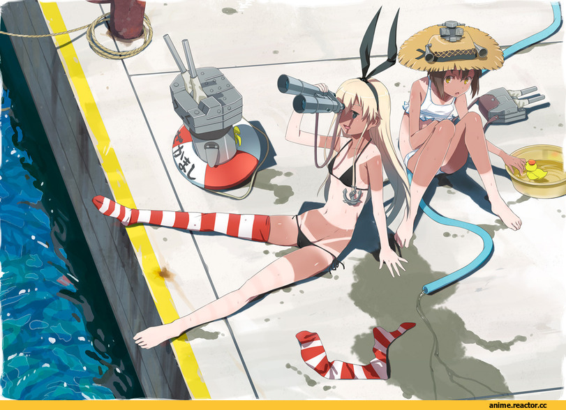 Kantai Collection, Shimakaze, Yukikaze (Kantai Collection), Anime
