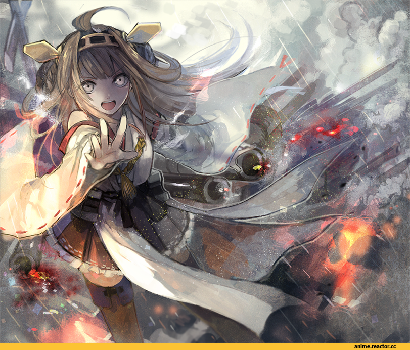Kantai Collection, kongou, Anime