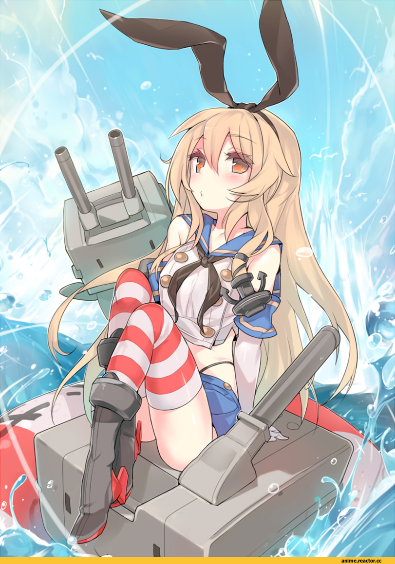 Kantai Collection, Shimakaze, Anime