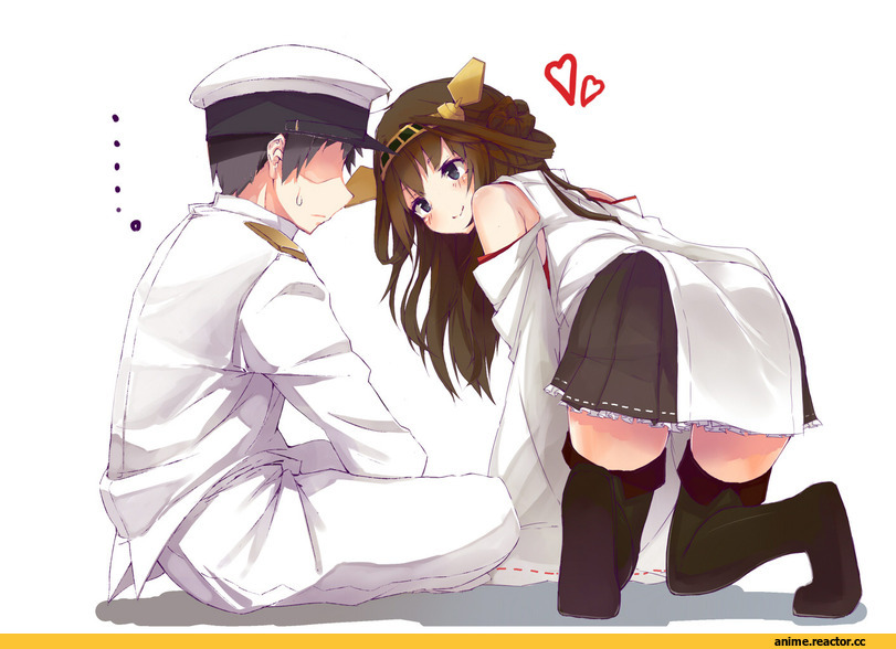Kantai Collection, kongou, в комментариях ещё, Admiral (Kantai Collection), Anime