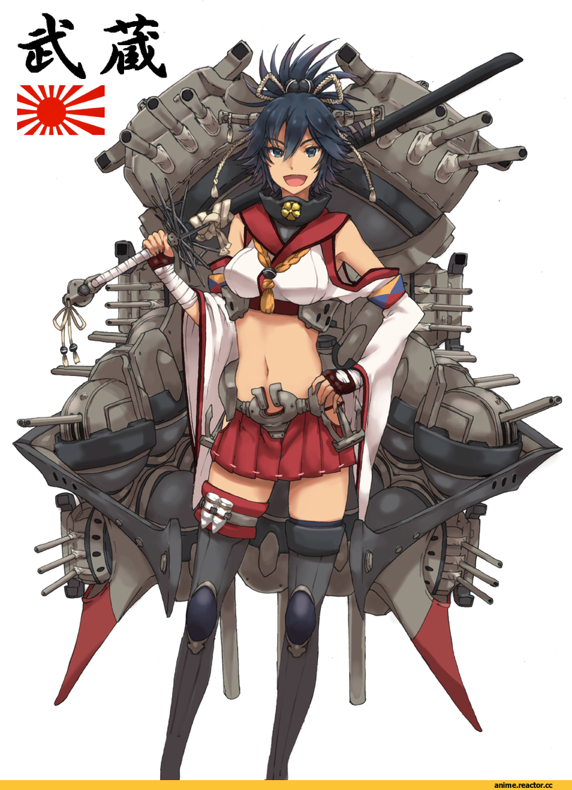 Kantai Collection, musashi, Anime