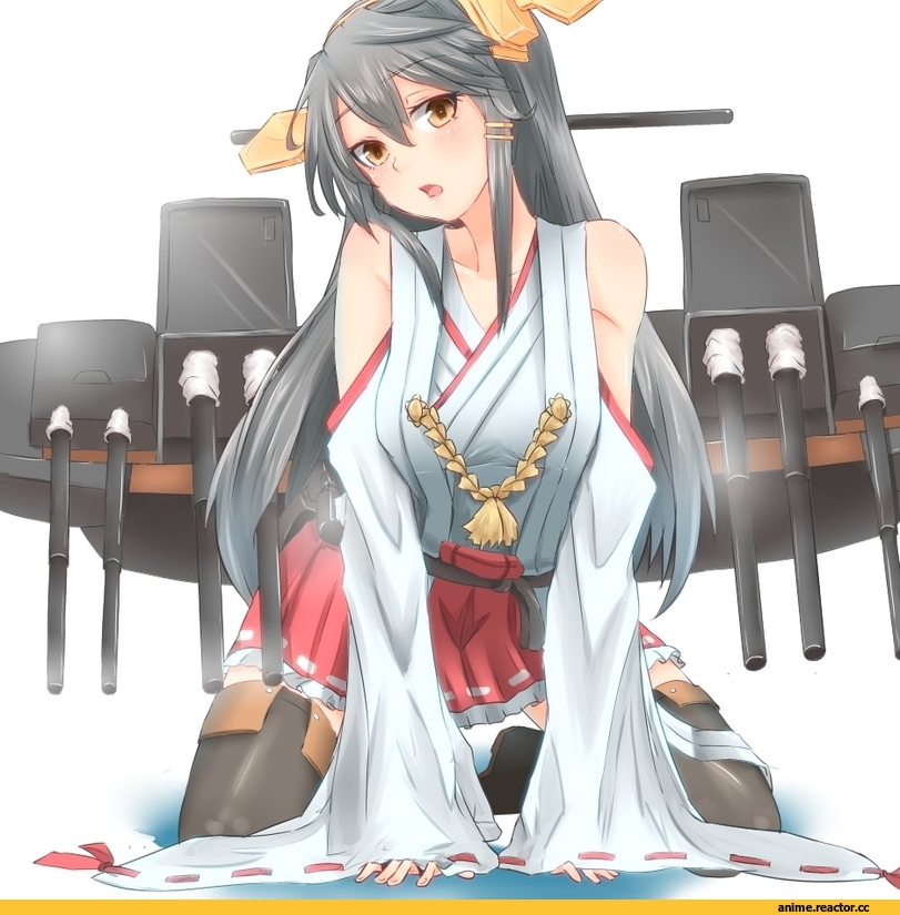 Kantai Collection, haruna, Anime