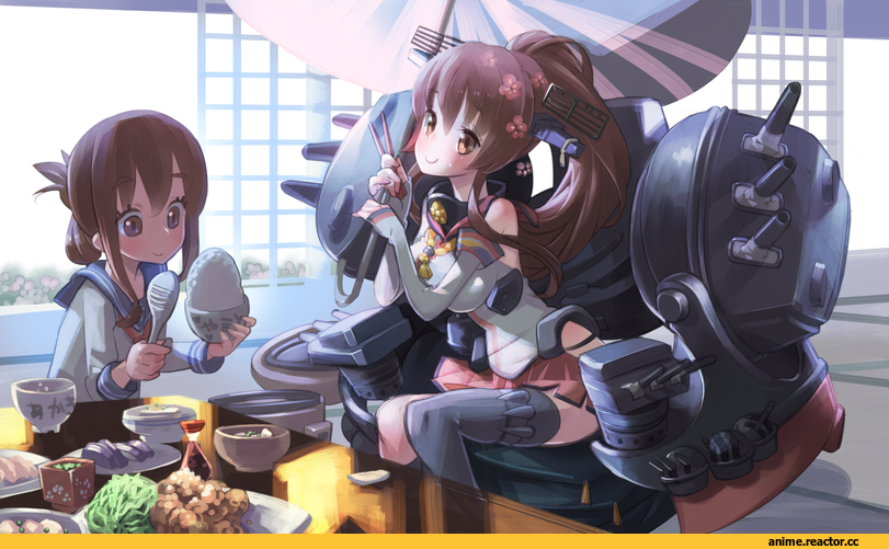 Kantai Collection, yamato, inazuma, Anime