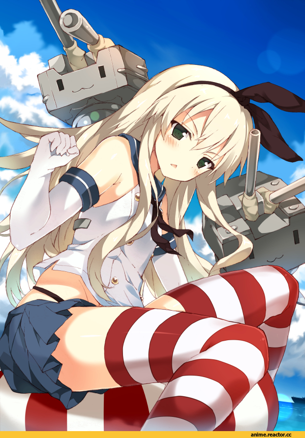 Kantai Collection, Shimakaze, Anime