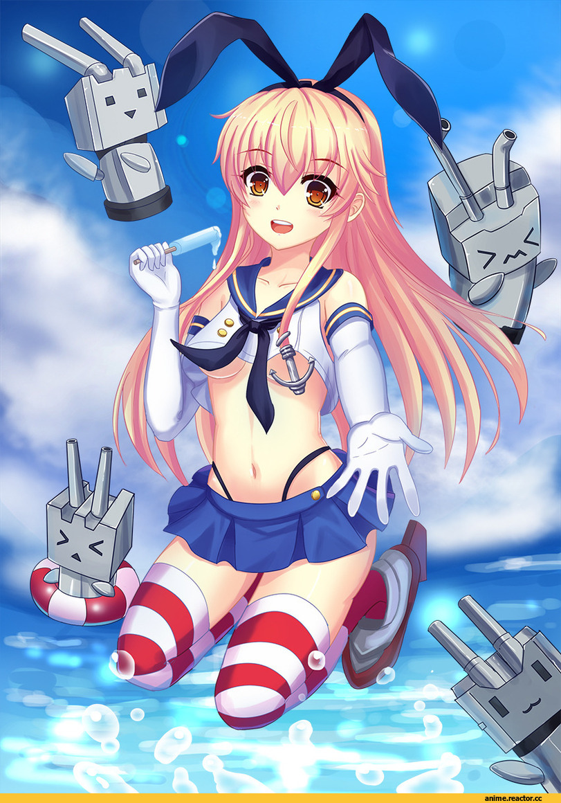 Kantai Collection, Shimakaze, Anime