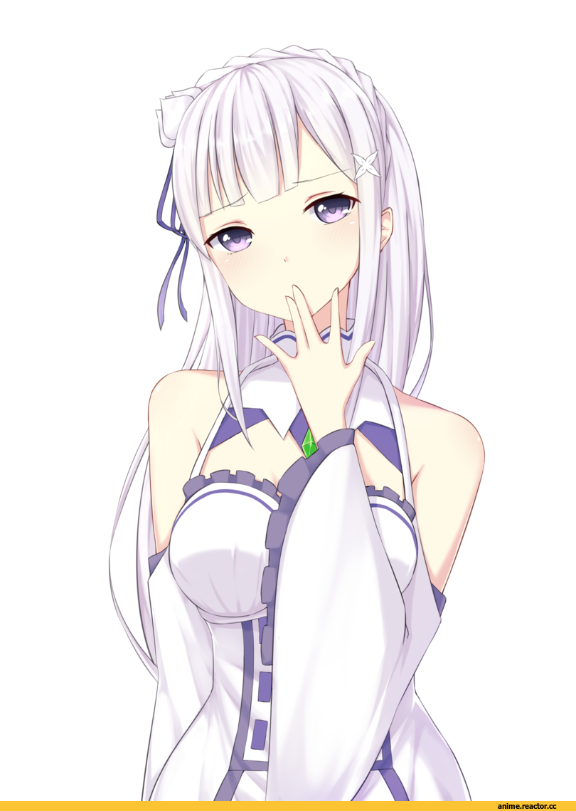 Re Zero Kara Hajimeru Isekai Seikatsu, Emilia (re zero), erezu, Anime