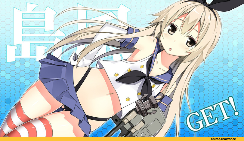 Kantai Collection, rensouhou-chan, Shimakaze, Anime