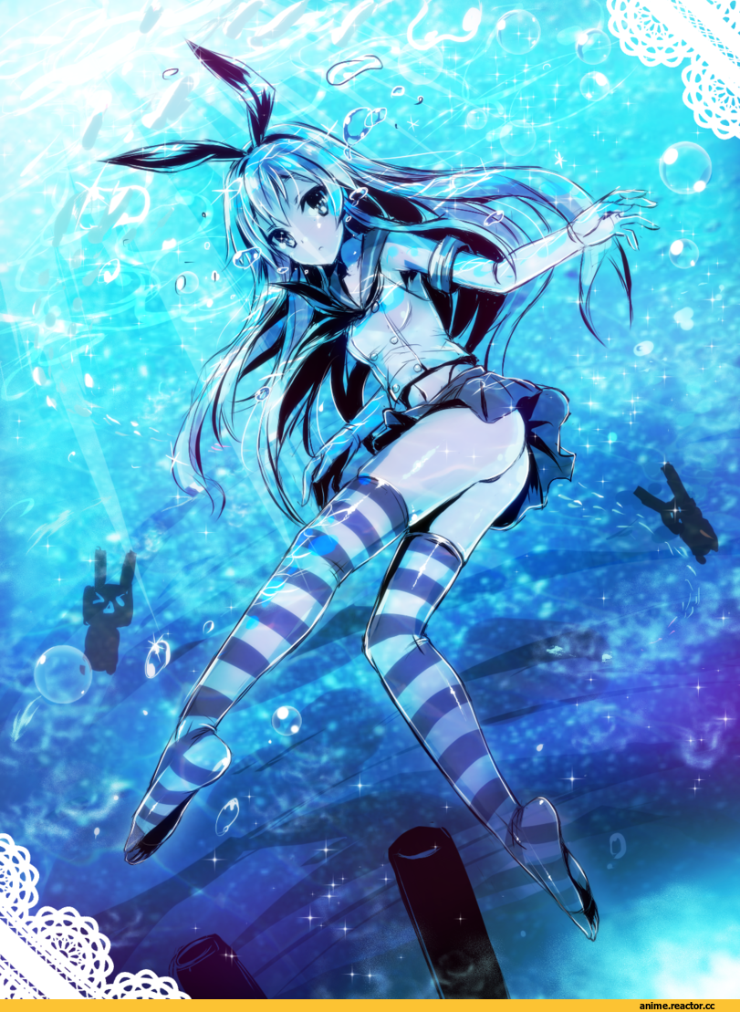 Kantai Collection, Shimakaze, Anime